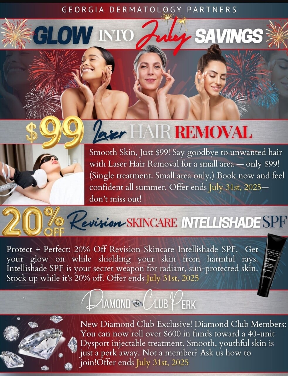 large July Specials Flyer